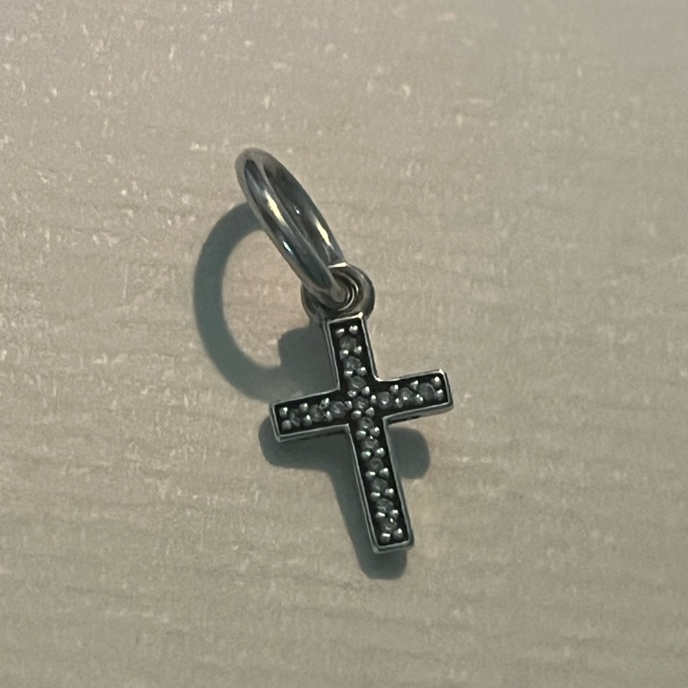 Pandora Silver Cross Charm Bracelet